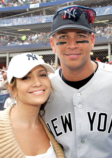 Jennifer Lopez y Alex Rodriguez en 2005, cuando se conocieron