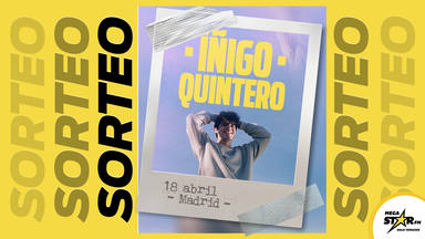 MegaStarFM te invita a asistir al concierto de Iñigo Quintero, estreno de su EP: ¿cómo conseguirlo?