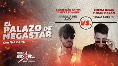 Sebastián Yatra y Myke Towers se convierten en la ‘Pareja del Año’ por segunda vez como El Palazo de MegaStar