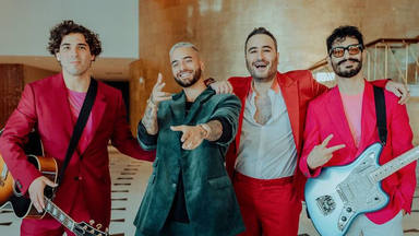 La banda mexicana Reik presenta su nuevo sencillo "Perfecta" junto con Maluma