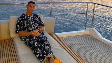 Cristiano Ronaldo se hace viral posando en pijama