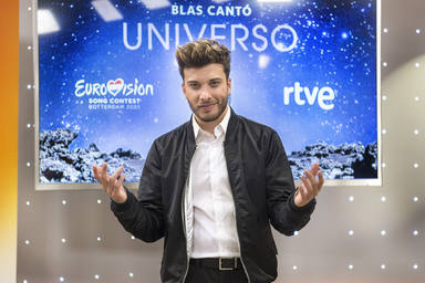 Blas Cantó, sobre Eurovisión: "Quiero que mi puesta en escena sea muy internacional"