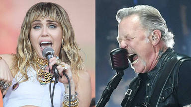 Miley Cyrus y Metallica unen sus voces por primera vez en el escenario y los fans están como locos