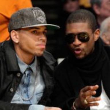 Chris Brown y Usher juntos en "New Flame"