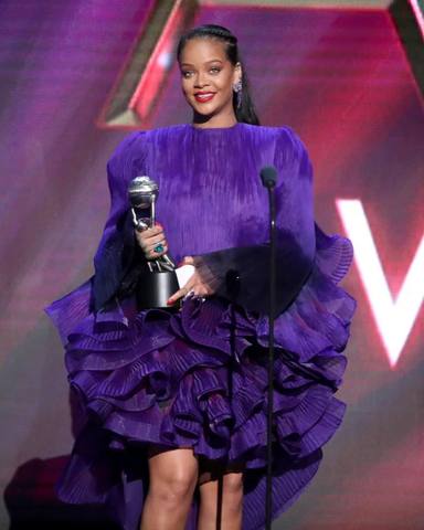Rihanna sorprende a todos con su discurso en la 51 edición de los Premios NAACP Image Awards