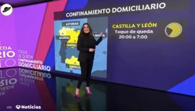 Mónica Carrillo vive un angustioso momento en directo que se ha hecho viral en las redes