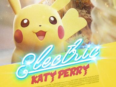Nuevo estreno de la californiana Katy Perry Electric con motivo del 25 aniversario de Pokémon