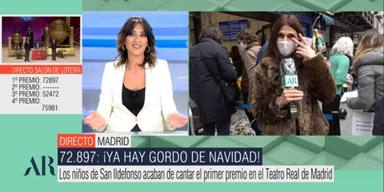 Una reportera de El programa de Ana Rosa se rompe en directo: No me ha tocado dar muy buenas noticias