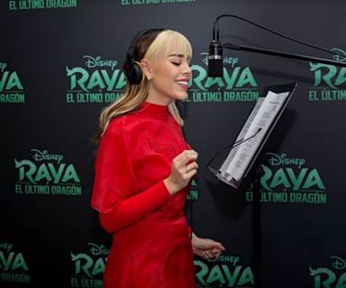 Danna Paola pondrá la voz a una película de Disney