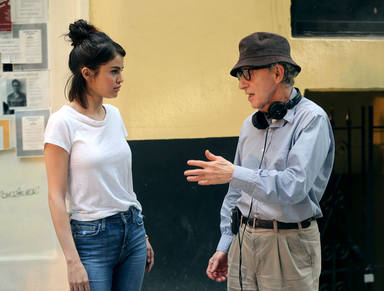 Selena Gomez y Woody Allen