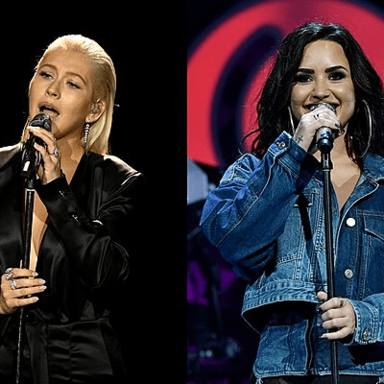 Christina Aguilera y Demi Lovato presentan su nuevo temazo en directo