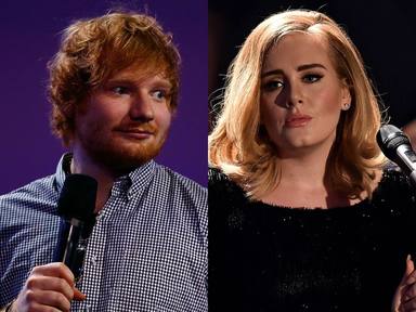 Ed Sheeran y Adele